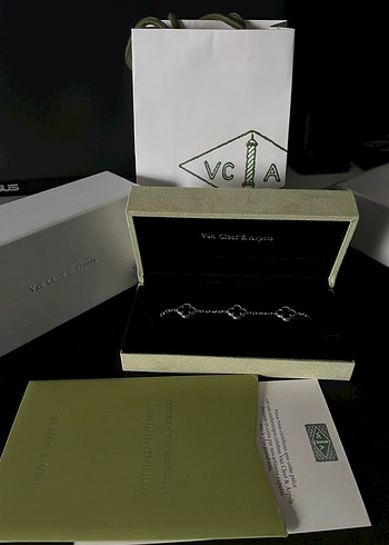 Van cleef bileklik ful set - Görsel 3