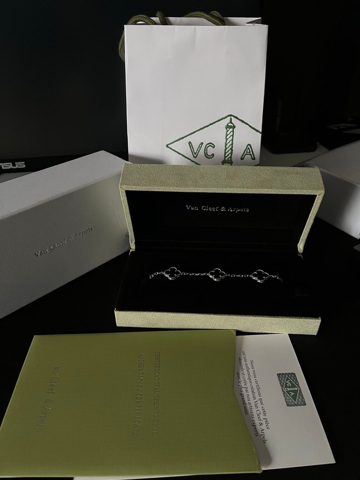 Van cleef bileklik ful set - Görsel 3