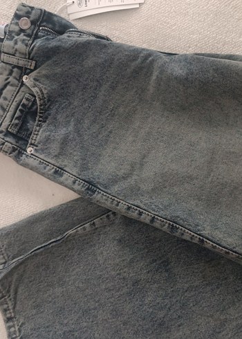 Gri Regular Fit Kadın Denim Pantolon