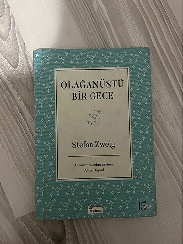olağanüstü bir gece okuma kitabi