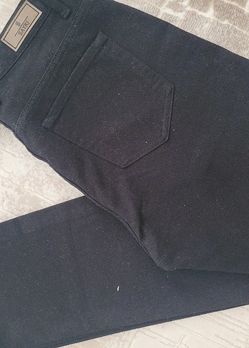 Siyah Denim Erkek Pantolon - Görsel 2
