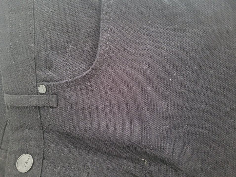 Siyah Denim Erkek Pantolon - Görsel 4