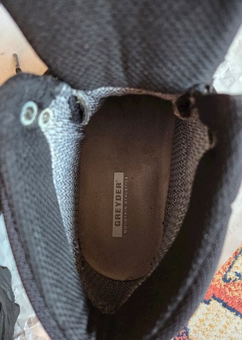 unisex Siyah Spor Tarz Bot - Görsel 8