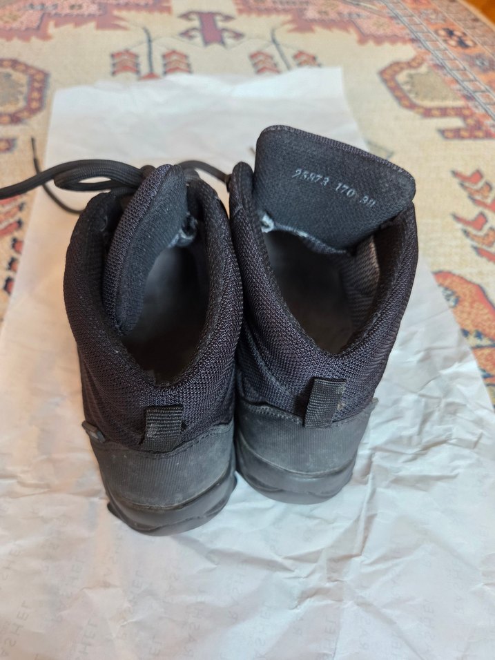 unisex Siyah Spor Tarz Bot - Görsel 4