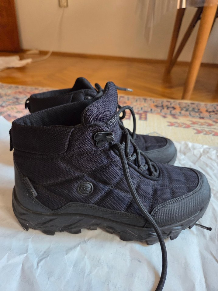 unisex Siyah Spor Tarz Bot - Görsel 3