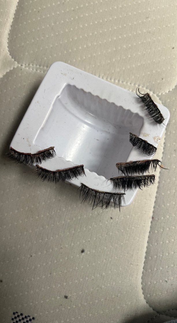 Kahverengi Koyu Takma Kirpikler - Görsel 2