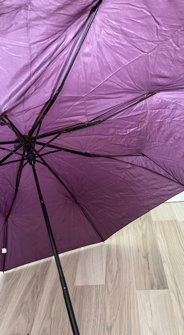 Mor Drapeli Kadın Şemsiye - Görsel 3