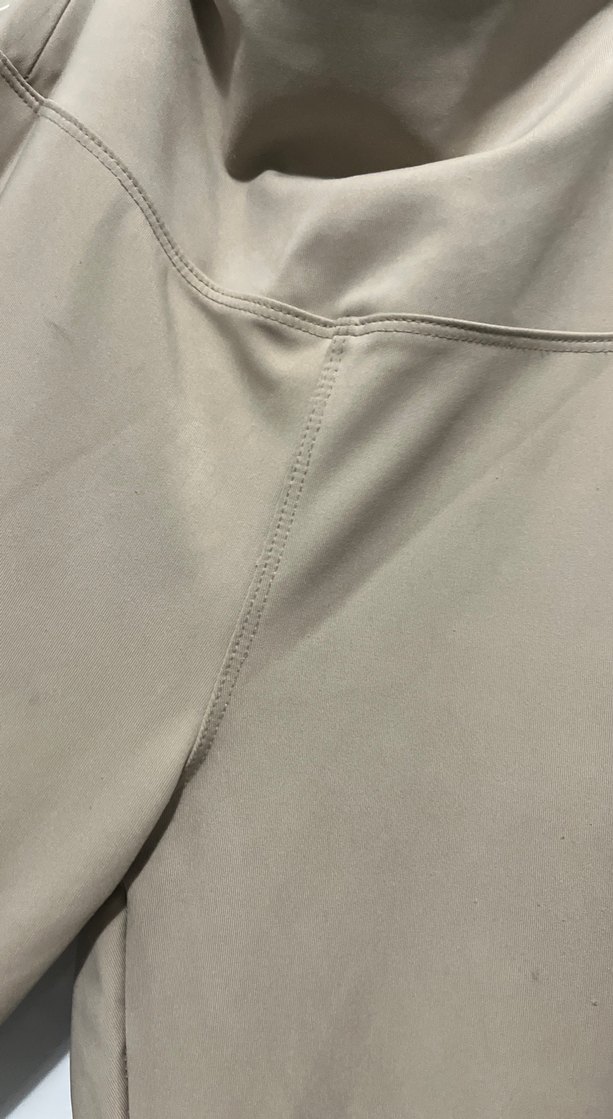 Bej Midi Kadın Tayt - Rahat ve Şık - Görsel 3