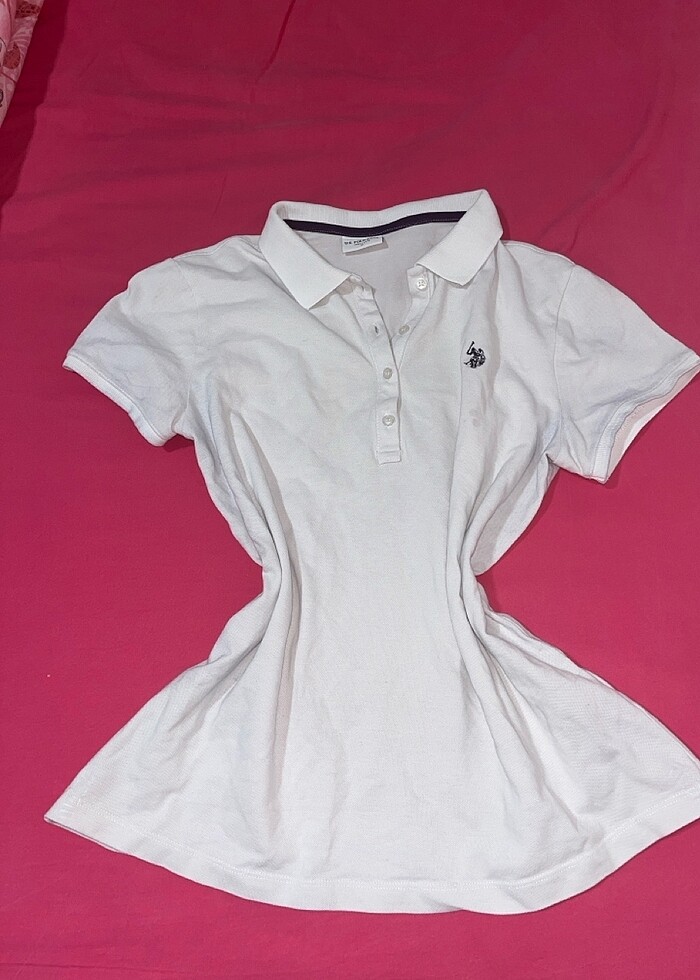 Us polo beyaz tshirt - Görsel 4