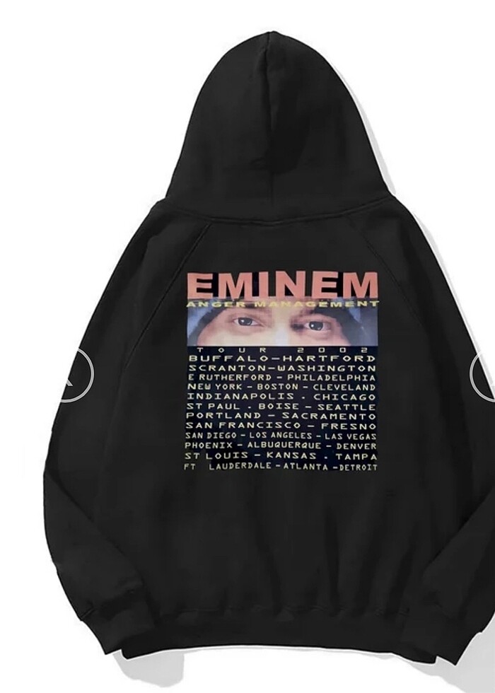 Emınem 3 iplik Oversize Sweatshirt - Görsel 4