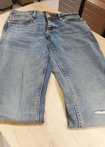 29 Beden mavi Renk Erkek Jean