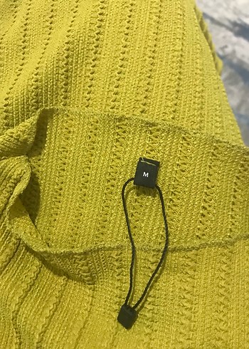 Yağ Yeşili Uzun Elbise - Görsel 4