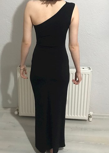 Siyah Abiye Elbise - Görsel 2