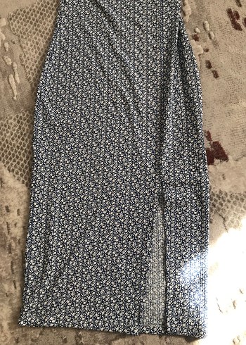 Çiçekli uzun elbise - Görsel 5