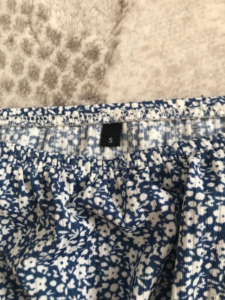 Çiçekli uzun elbise - Görsel 2