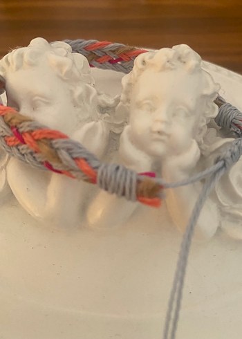 Bohem Esintili Elastik Çok Renkli Bileklik - Görsel 2