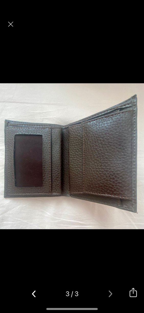 Kahverengi Unisex cüzdan - Görsel 2