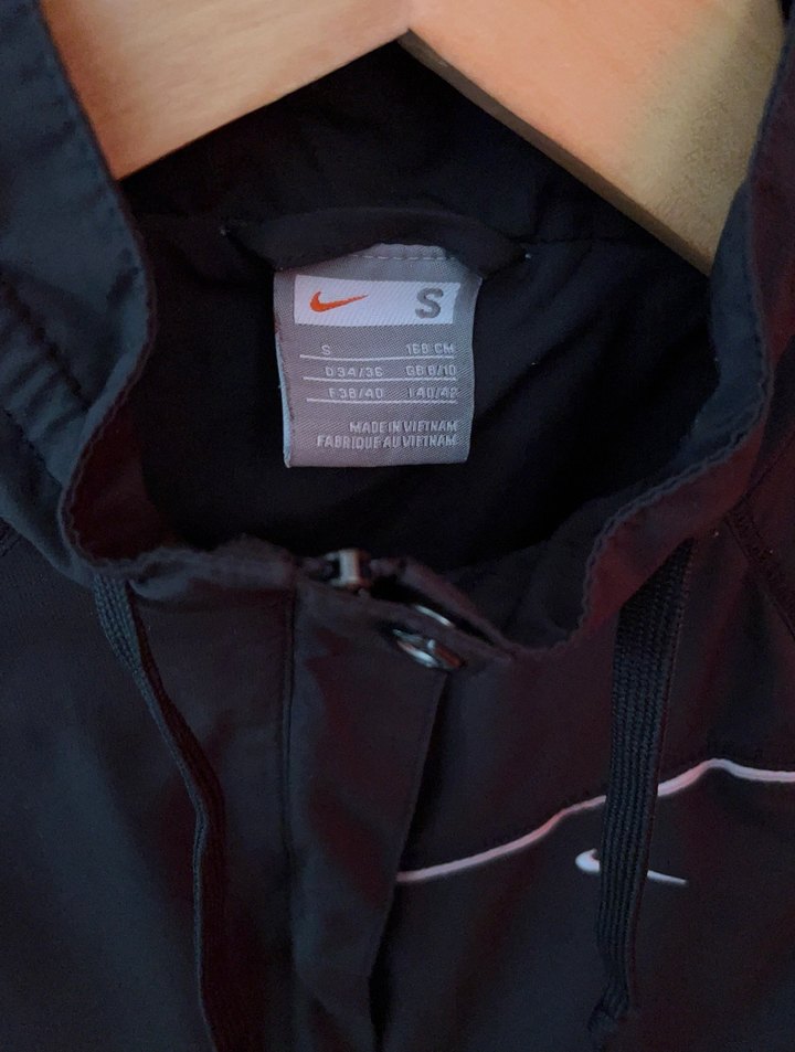 Nike Orjinal siyah eşofman üstü - Görsel 4