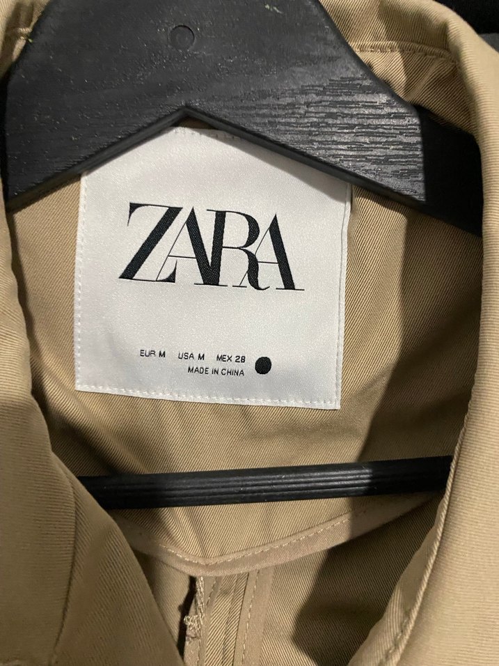 Bej Midi Kadın Trençkot - Görsel 4