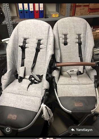 Gri Bebek Arabası - Görsel 2