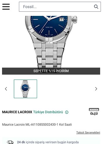 MAURİCE LACROİX SAAT - Görsel 3