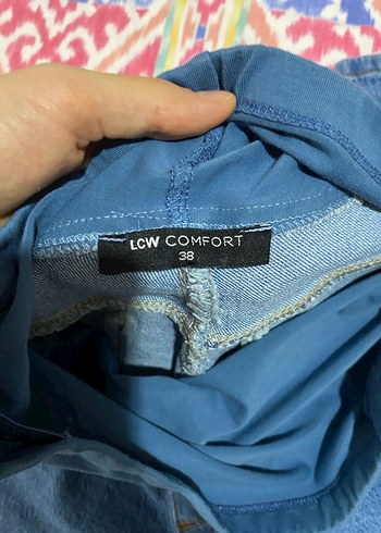 Rahat Kesim Hamile Midi Kot Pantolon - Görsel 2