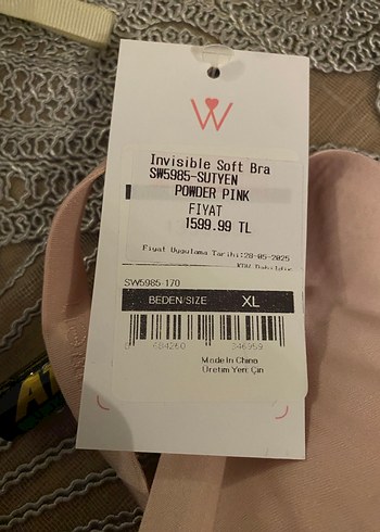 Pudra rengi dikişşsiz sütyen - Görsel 2