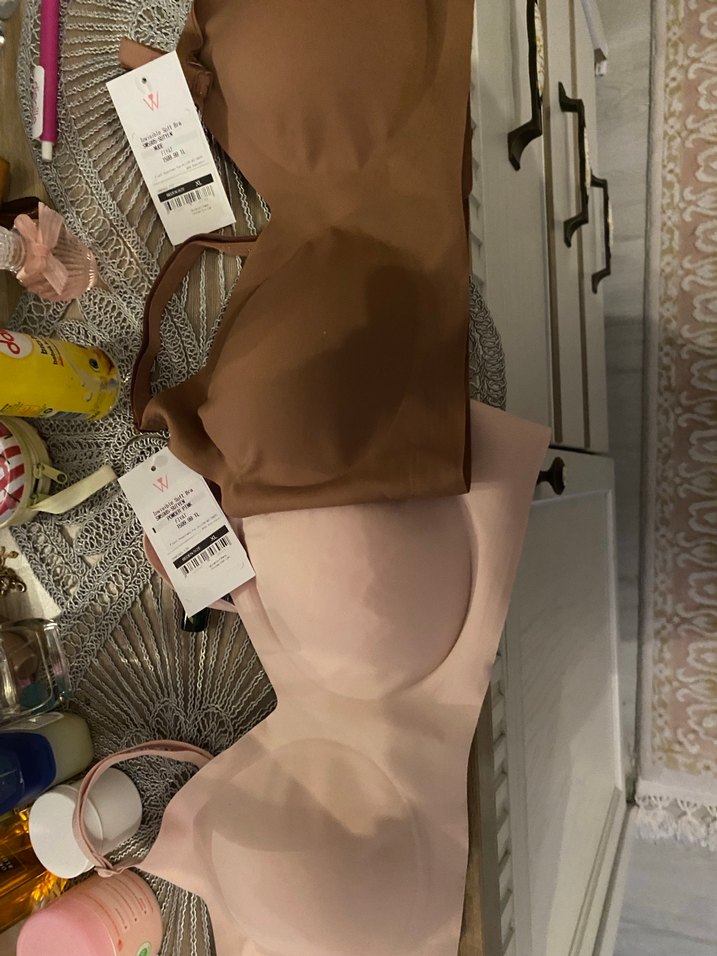 Kahverengi dikişşiz sütyen - Görsel 3