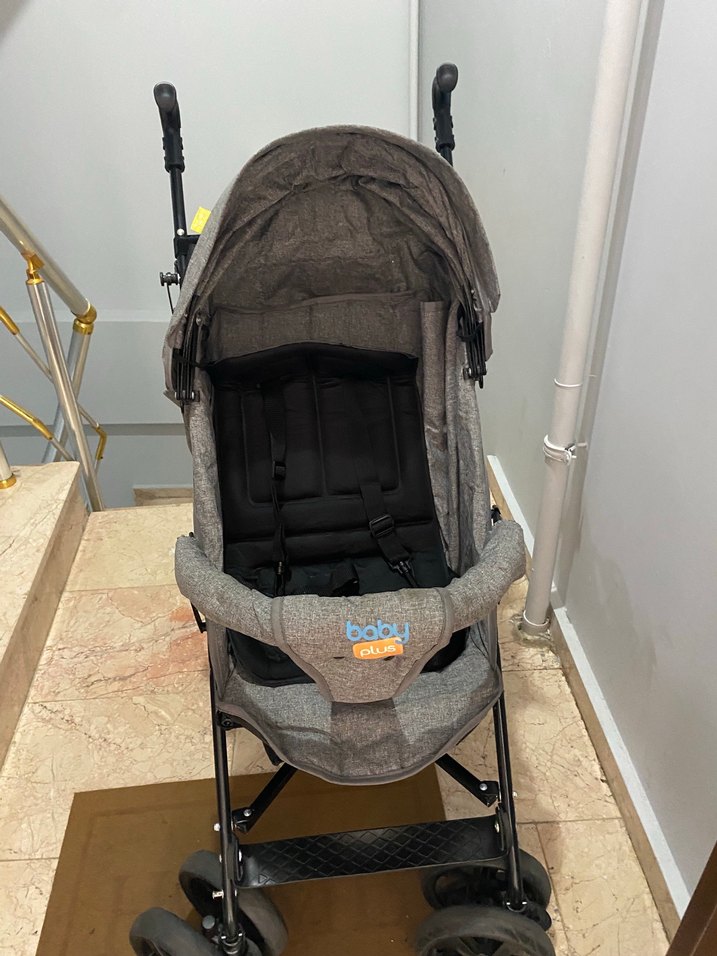 Gri Baby Plus Bebek Arabası - Görsel 2