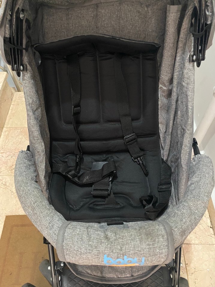 Gri Baby Plus Bebek Arabası - Görsel 3