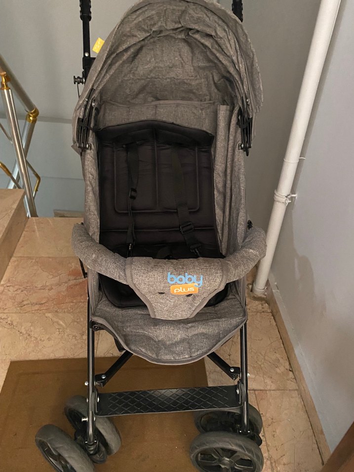 Gri Baby Plus Bebek Arabası - Görsel 5