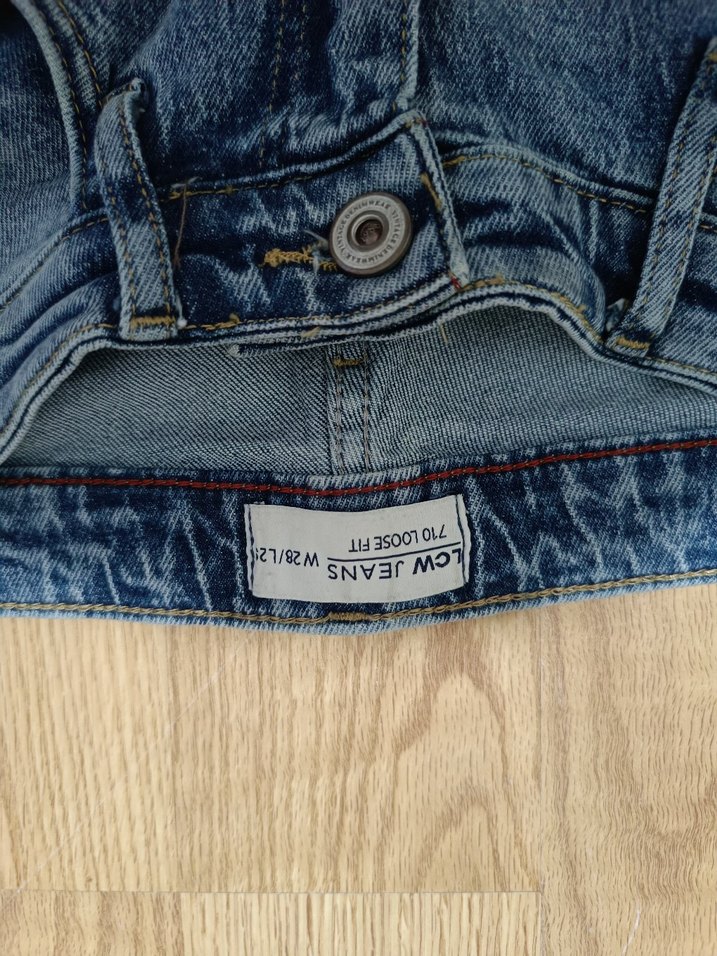 Gri Mavi Loose Fit Erkek Kot Pantolon , lcw. yeni. - Görsel 2