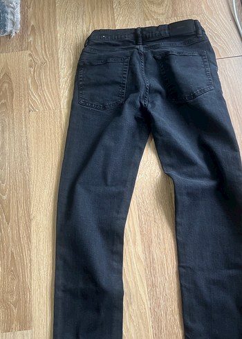 Kadın Siyah Denim Normal Kesim Jean - Görsel 3
