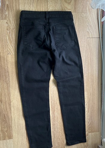 Erkek Siyah Denim Pantolon Regular Fit - Görsel 6