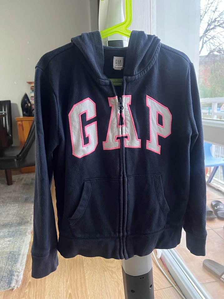 Erkek Çocuk Siyah Kapüşonlu Fermuarlı Sweatshirt - Görsel 3