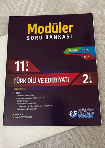 Beden 11. Sınıf Türk Dili ve Edebiyatı Modüler Soru Bankası