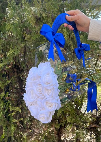 Çanta Çiçek Beyaz - Görsel 2