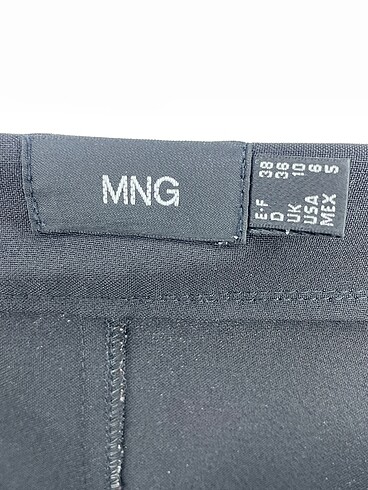 38 Beden siyah Renk Mango Midi Etek %70 İndirimli.