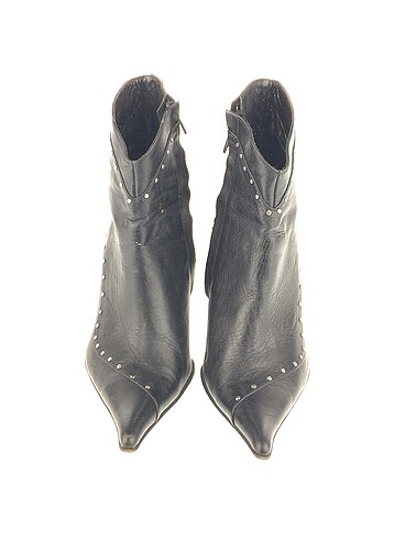 38 Beden siyah Renk Vintage Love Bot %70 İndirimli.