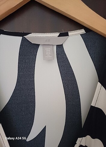 H&M H&M zebra elbise 