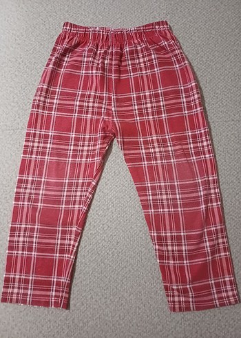 ekoseli pijama takımı - Görsel 5