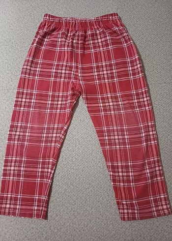 ekoseli pijama takımı - Görsel 4