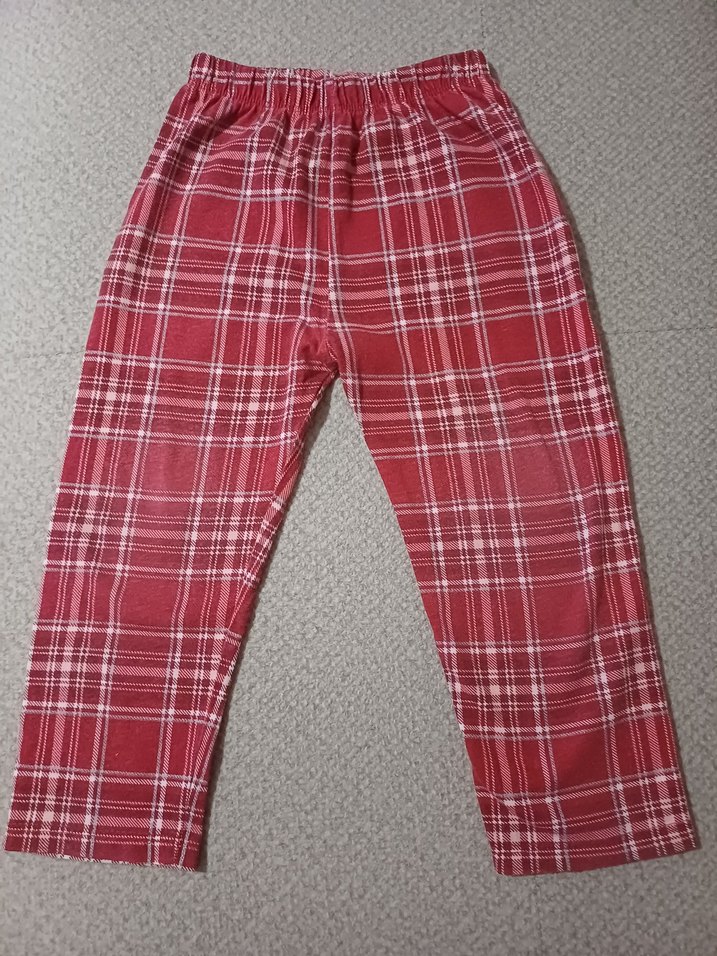 ekoseli pijama takımı - Görsel 4