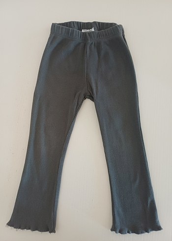 Kız Çocuk Füme Basic Tayt - Görsel 2