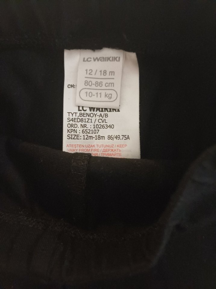 Kız Çocuk Pamuklu Beyaz ve Siyah biker tayt 2 li - Görsel 4