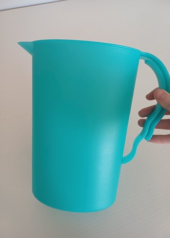 tupperware turkuaz sürahi - Görsel 3