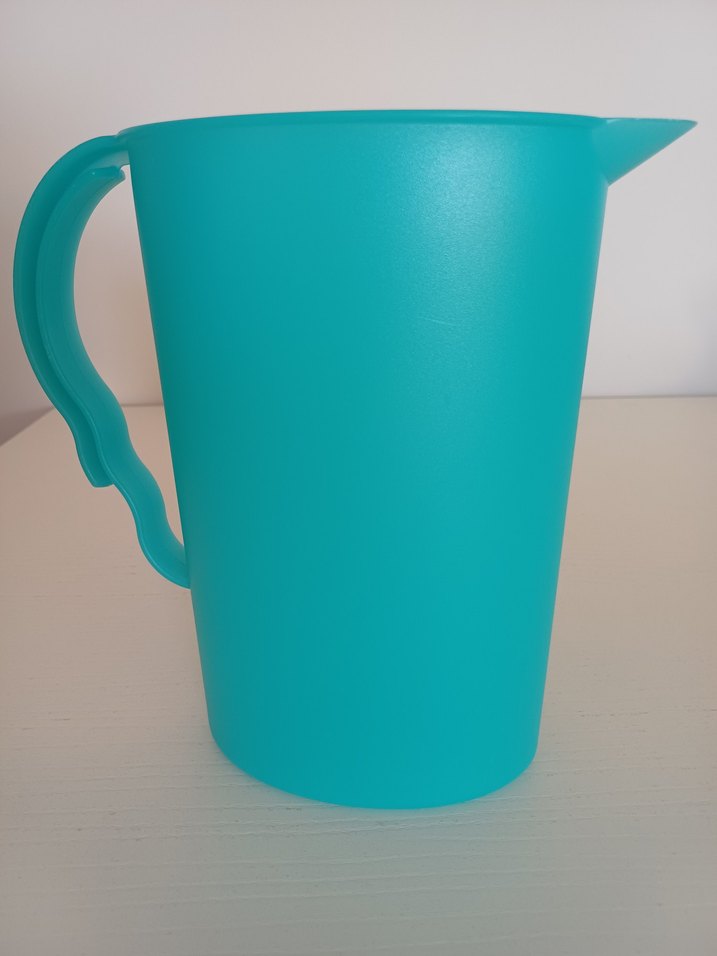 tupperware turkuaz sürahi - Görsel 5