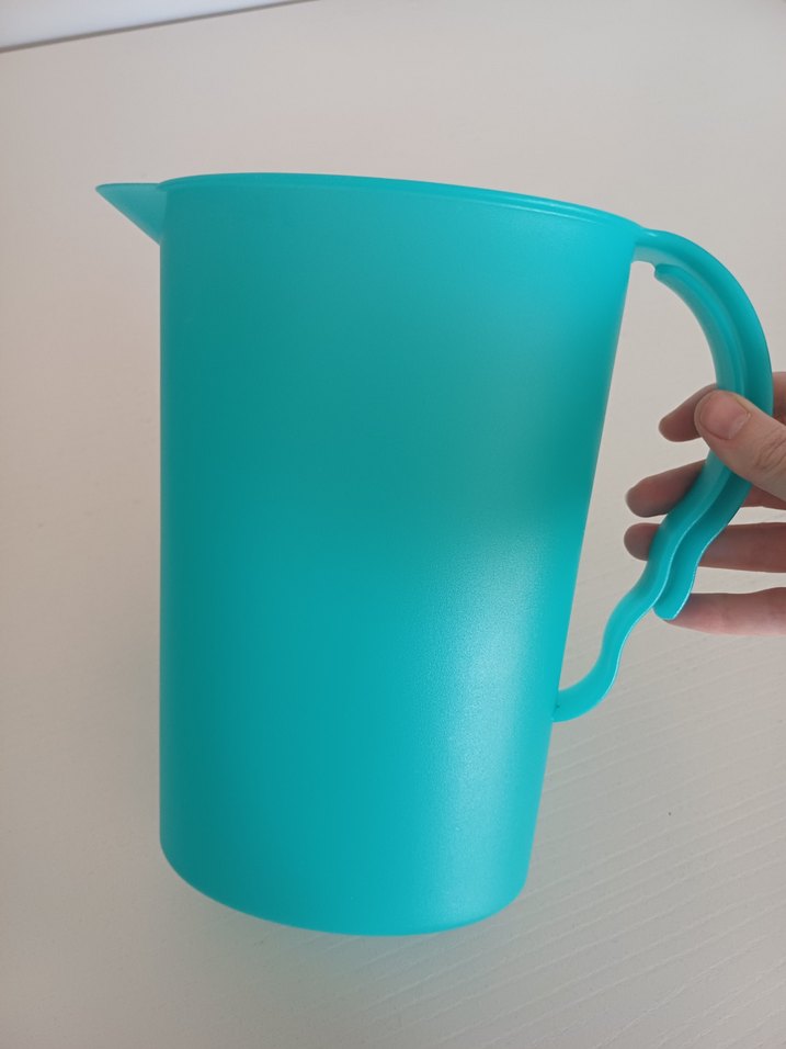 tupperware turkuaz sürahi - Görsel 3