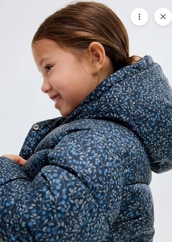 mango kız çocuk mont - Görsel 2