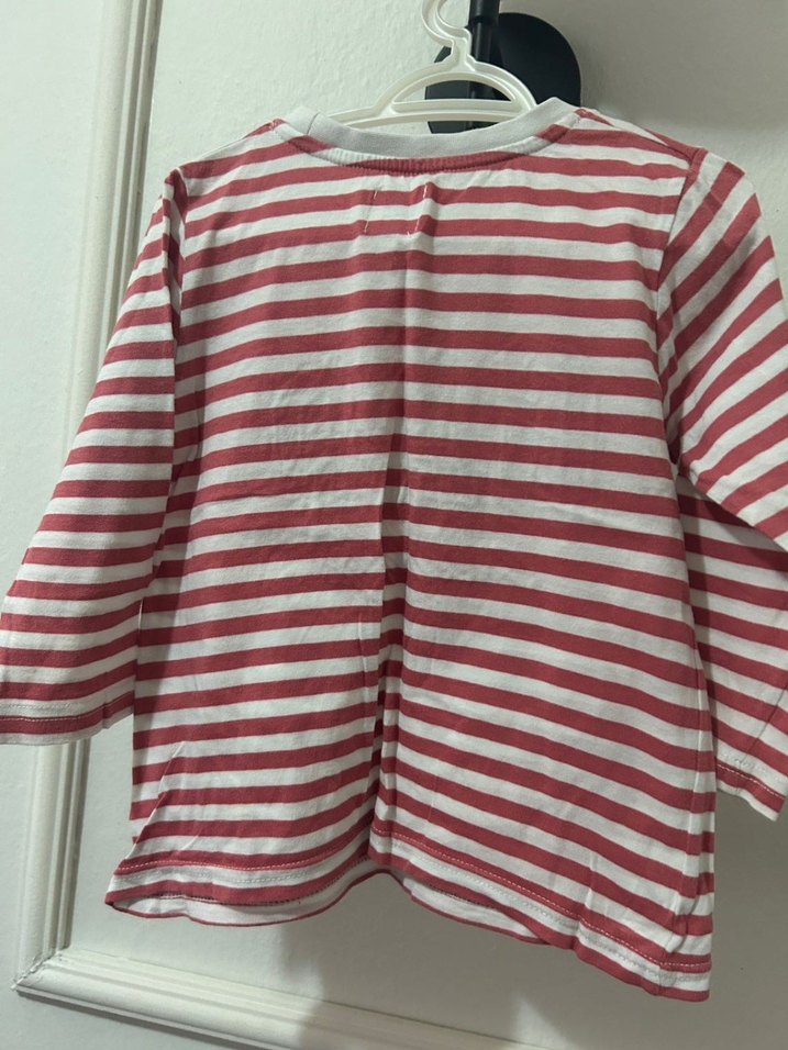 Çizgili Uzun Kollu sweatshirt - Görsel 4